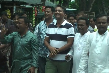 পাকুন্দিয়ায় সাবেক আইজিপি নূর মোহাম্মদের গণসংযোগ
