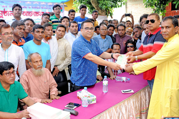 বগুড়ার জিয়া বাড়ীতে বিএনপির সদস্য নবায়ন ও সংগ্রহ শুরু