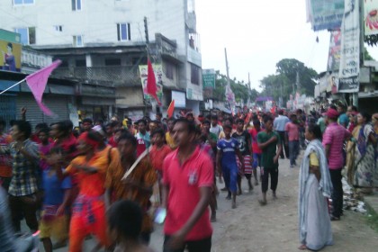 দিনাজপুরে মহাত্রিপুরারি কৈলাসপতির মহাস্নান যাত্রা 