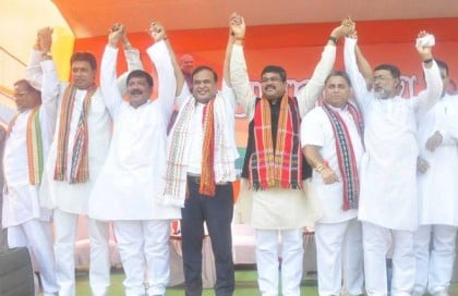 বিজেপিতে যোগ দিলেন তৃণমূলের ৬ বহিষ্কৃত বিধায়ক