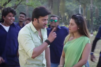 'অহংকার'র টাইটেল গানে বুবলী-শাকিব-তমা