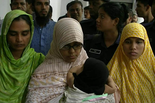 কুষ্টিয়ায় গ্রেফতার তিন নারী 'জঙ্গি' কারাগারে