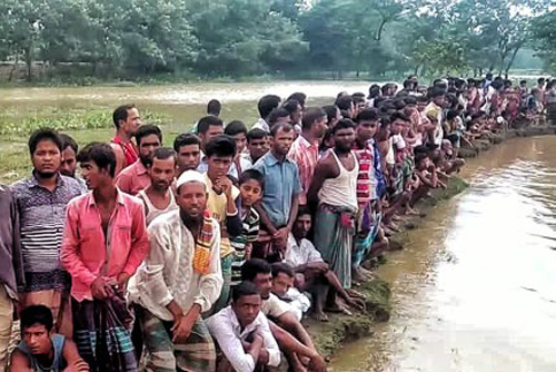 বিপদসীমার ১৪৫ সে.মি. ছাড়িয়েছে সোমেশ্বরী নদীর পানি