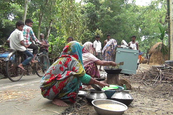 পানি কমলেও পঞ্চগড়ের অর্ধশতাধিক গ্রাম পানিবন্দী