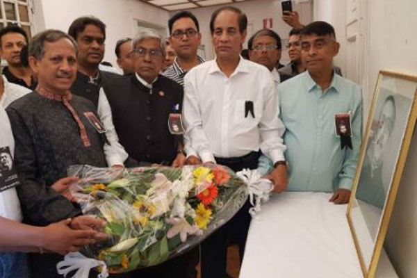 ইতালিতে বঙ্গবন্ধুর শাহাদাৎ বার্ষিকী পালিত