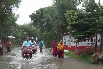 জয়পুরহাটে ৫১ গ্রাম প্লাবিত 