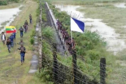 বাংলাদেশ-মিয়ানমার সীমান্তে যৌথ টহল