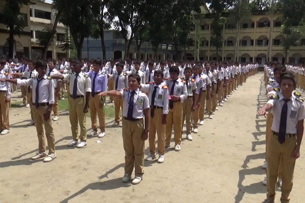 জঙ্গিবাদ ও দুর্নীতি প্রতিরোধে পঞ্চগড়ে লাখো কন্ঠে শিক্ষার্থীদের শপথ   