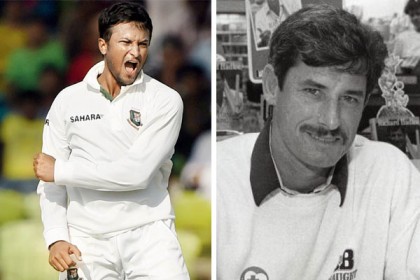 কিংবদন্তি রিচার্ড হ্যাডলির পাশে সাকিব