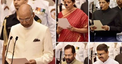 ভারতের মন্ত্রিসভায় ৯ নতুন মুখ, ৪ পদোন্নতি 