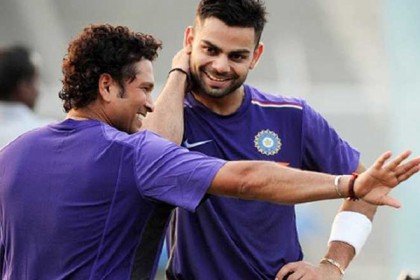 শচীনের রেকর্ড ছুঁলেন কোহলি