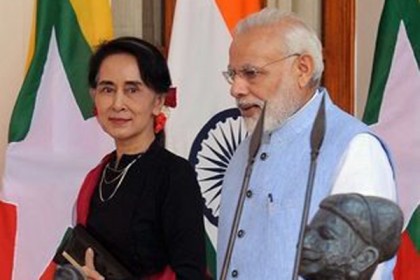 বন্ধু রাষ্ট্র মিয়ানমার সফরে মোদি