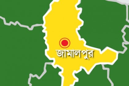 রোহিঙ্গা নির্যাতনের প্রতিবাদে জামালপুরে মানববন্ধন
