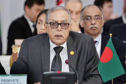 রোহিঙ্গাদের ফেরা নিশ্চিত করতে বিশ্ব সম্প্রদায়ের প্রতি রাষ্ট্রপতির আহ্বান