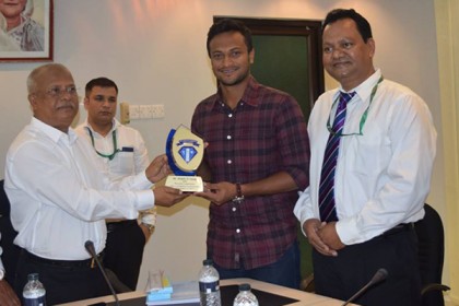 দুদকের শুভেচ্ছা দূত সাকিব আল হাসান 