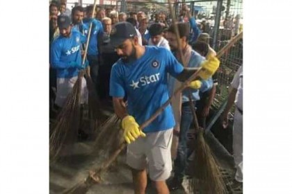 কোহলিকে 'সুইপার' বলে বিতর্কে অস্ট্রেলিয়ান!