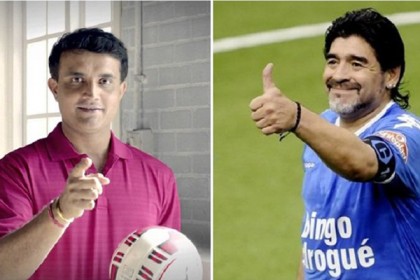 ফের পেছালো ম্যারাডোনা-সৌরভ গাঙ্গুলির প্রীতি ম্যাচ