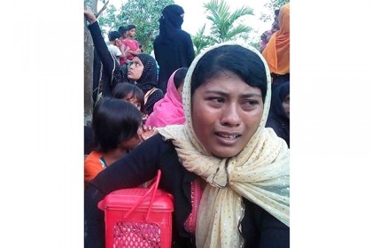 স্বামীকে মনের কথা বলারও সময় পাননি রোহিঙ্গা নববধূ