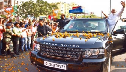 মোদির সফরসঙ্গী যেসব বিলাসবহুল গাড়ি