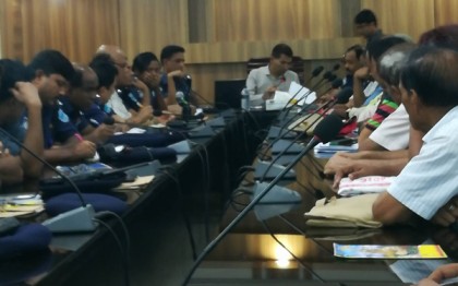 মুন্সীগঞ্জে দুর্গাপূজা উদযাপন কমিটির সঙ্গে পুলিশ সুপারের মতবিনিময়