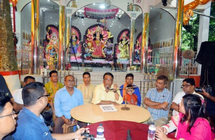 মাগুরায় ব্যতিক্রমী দুর্গা পূজা শুরু