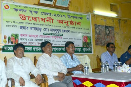 কলাপাড়ায় ফলদ বৃক্ষ মেলার উদ্বোধন 