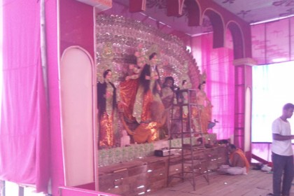 নাটোরে এবার ৩৬০ মন্ডপে দুর্গাপূজা