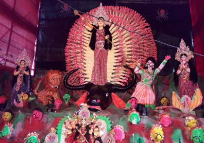 দেশ সেরা পূজা মণ্ডপ এখন নোয়াখালীতে