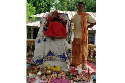 শ্রীমঙ্গলে কুমারীপূজা অনুষ্ঠিত