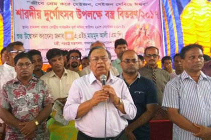 'শুভ শক্তির বিজয় ও অশুভ শক্তিকে বিনাশ করতে হবে'