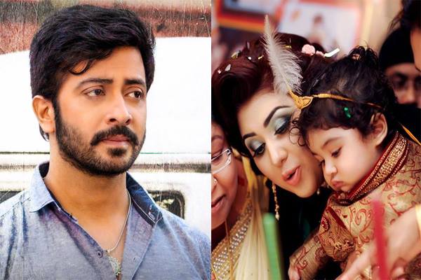 ছেলের জন্মদিনের কার্ডে নিজের ছবি না থাকায় শাকিবের ক্ষোভ