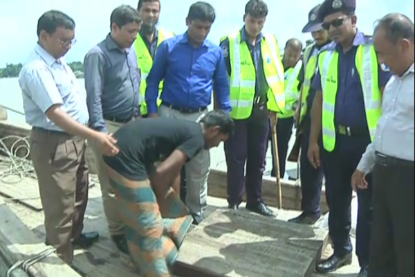 মা ইলিশ রক্ষায় বরিশালের মৎস্য বিভাগের অভিযান