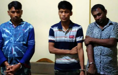 লামায় ইয়াবাসহ আটক তিন যুবককে ৩ মাস করে জেল