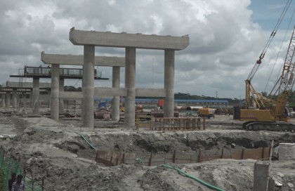 দক্ষিণের অপার সম্ভাবনার পায়রা সেতু এখন দৃশ্যমান