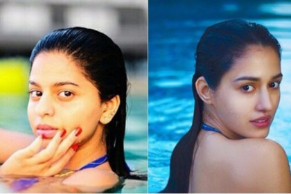 খোলামেলা পোশাকে কাকে টক্কর দিচ্ছেন শাহরুখ কন্যা!