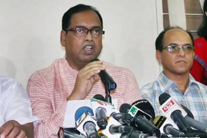 বিএনপি নয়, এস কে সিনহা আওয়ামী ভাবাপন্ন মানুষ : দুদু