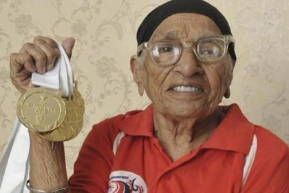 ১০১ বছর বয়সে আন্তর্জাতিক দৌড় প্রতিযোগিতায় স্বর্ণ জয়! 