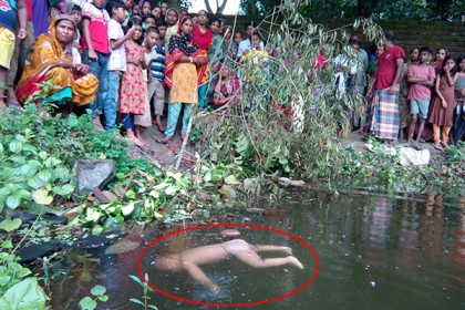 স্বামীর সাথে ঝগড়া করে ৮ মাসের শিশুকে পানিতে ফেলে হত্যা!
