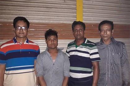 নেত্রকোনায় কলেজছাত্রীকে কোপানো সেই বখাটে ইমন গ্রেফতার