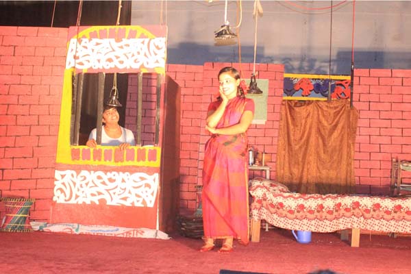 ইবিতে রবি ঠাকুরের ‘ডাকঘর’ মঞ্চস্থ