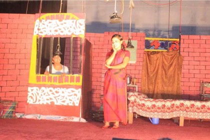 ইবিতে রবি ঠাকুরের ‘ডাকঘর’ মঞ্চস্থ