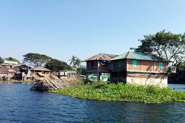পাহাড়ি ঢলে রাঙামাটির নিম্নাঞ্চল প্লাবিত, দুর্ভোগ চরমে