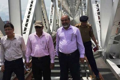 প্রকল্প পরিদর্শনে রেল সচিব