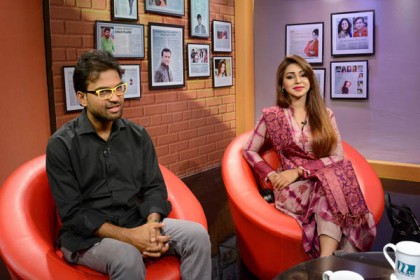রঙিন পাতা'য় প্রভা-গোলাম রাব্বানী