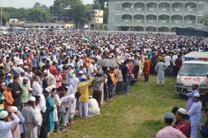 হোমনায় চির নিদ্রায় শায়িত হলেন এম কে আনোয়ার