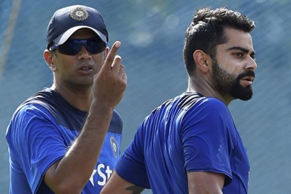 
'বিশ্রাম বিতর্কে' দ্রাবিড়কে পাশে পেলেন বিরাট