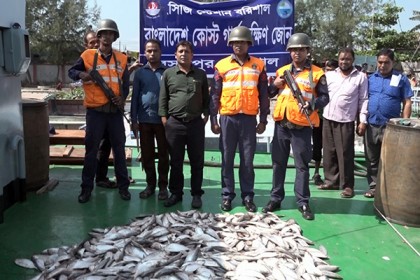 বরিশালে ৭ মন জাটকা জব্দ, পরে এতিমখানায় বিতরণ