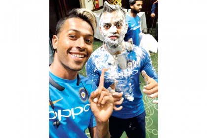 কোহলির জন্মদিনে পান্ডিয়ার 'প্রতিশোধ'!