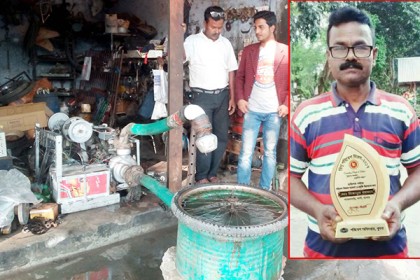 মোটর মেকানিক মিজানের হাতে ৮ পুরস্কার