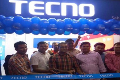 বসুন্ধরা সিটিতে টেকনো মোবাইলের ব্র্যান্ড শপ উদ্বোধন